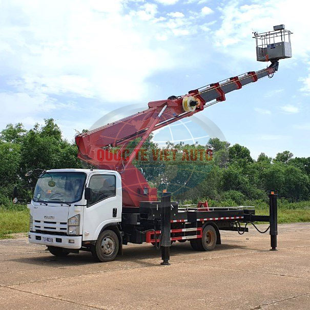 Xe nâng người 25m Isuzu CSC5098JGK