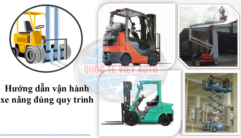 quy trình vận hành xe nâng người